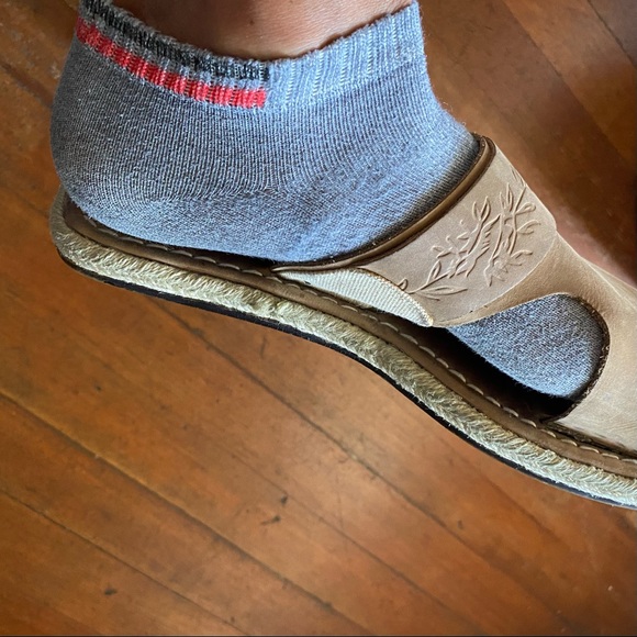 SKECHERS leather slides main image 10